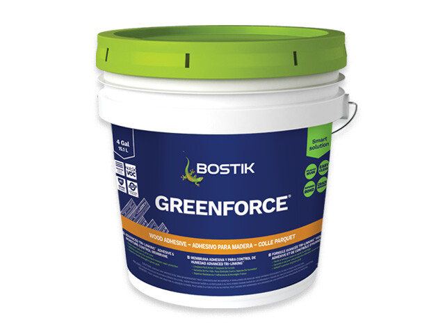 GreenForce®  Hardwood Flooring Adhesive, Moisture Vapor Control